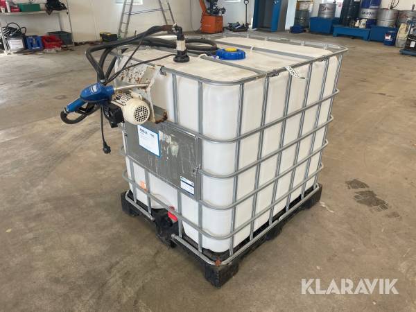 Adblue tank med pistol