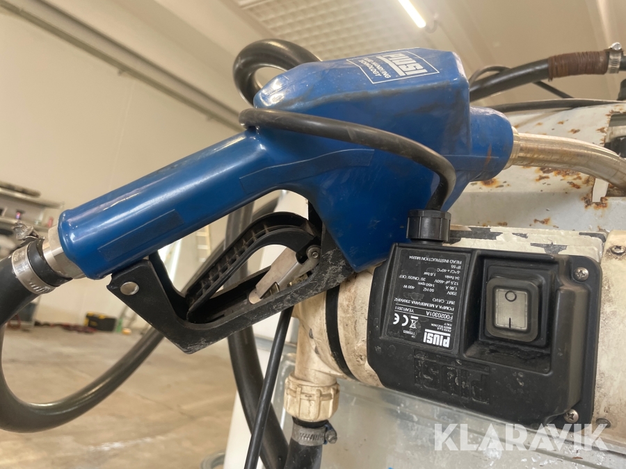 Adblue tank med pistol