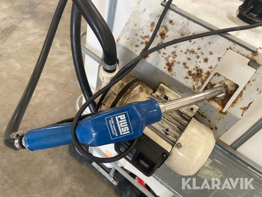 Adblue tank med pistol