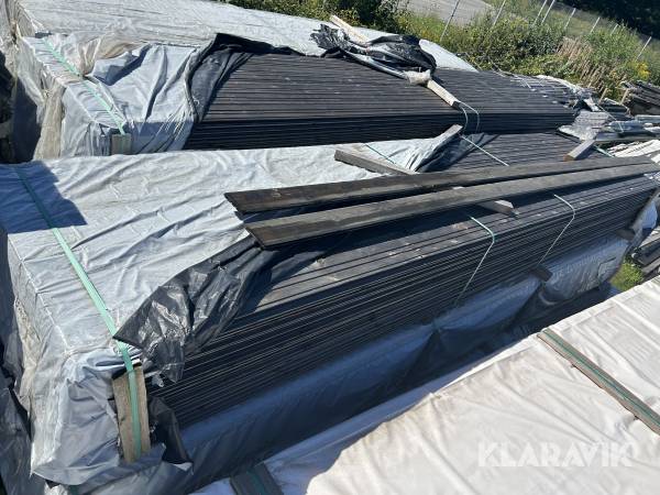 Udvendig beklædning Bergene Holm imprægneret gran sort