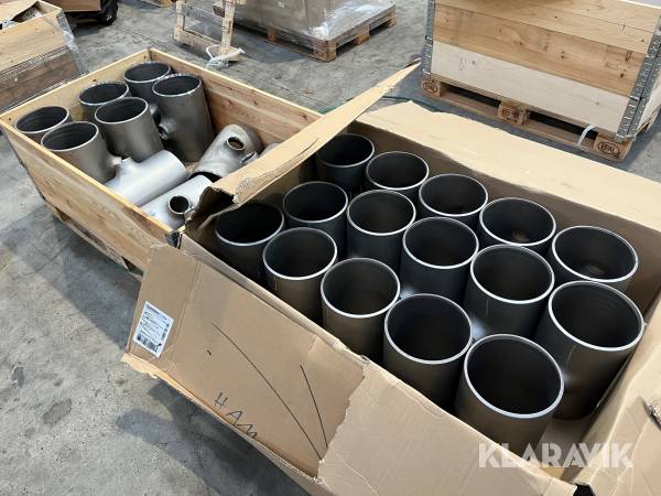 Svejsetee 219,1x6,3-76,1x2,9mm P235GH - 2 paller