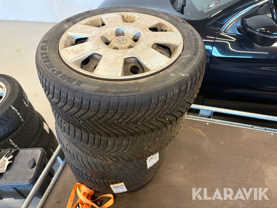 Stålfælge med dæk Imperial 16