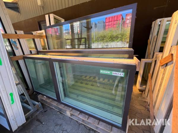 Vinduer Velfac - 5 styk