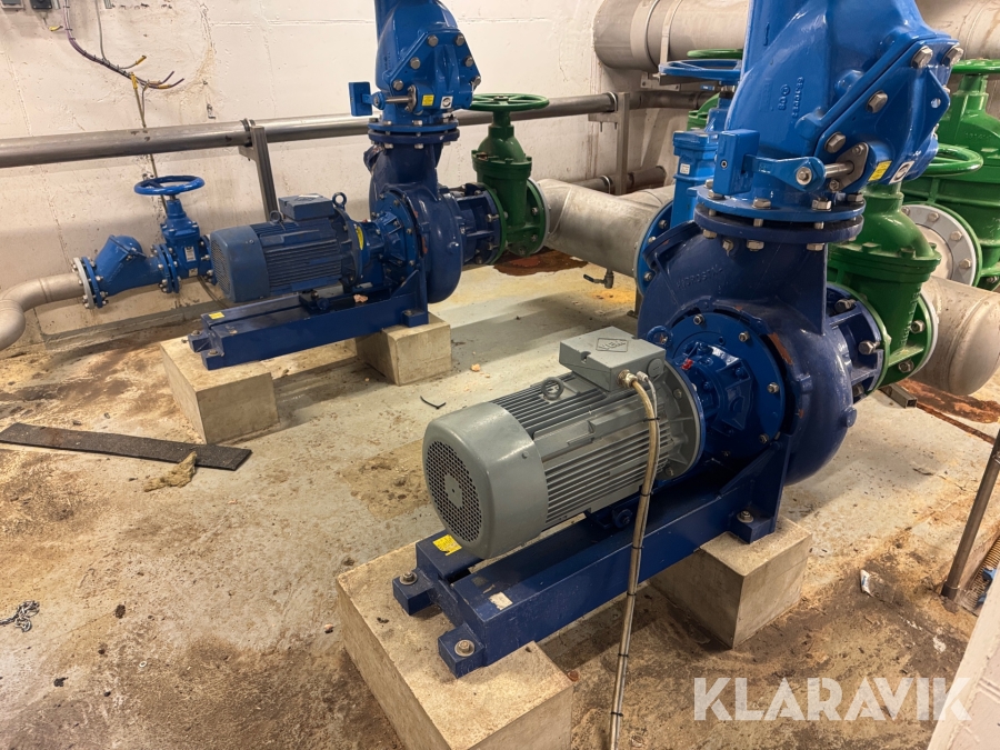 Pumpe og motor EOM1X-M1302S