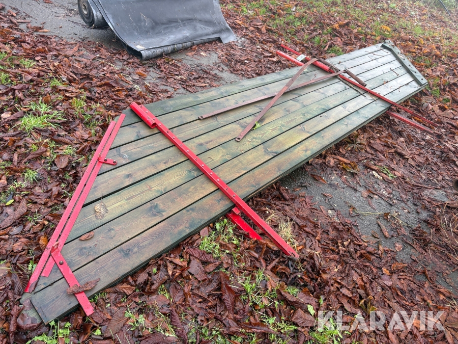 Sider til aflæsser vogn