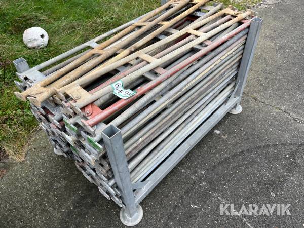 Murerstillads Specialfabrikken 1,2 meter vanger 38 styk