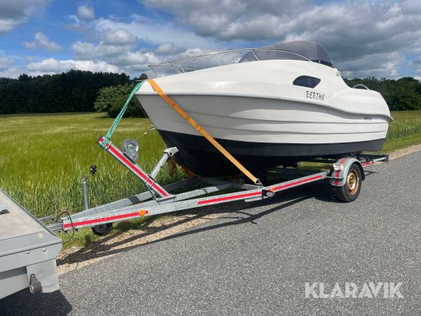 Båd Sport-yacht Flaming 430 med bådtrailer