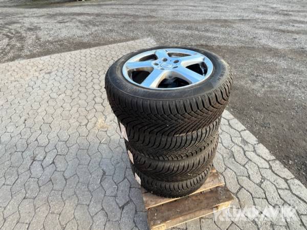 Alufælge med dæk Continental/Goodyear 205/55-16