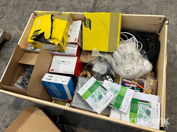 Lot - svejsetråd, masker og øvrigt
