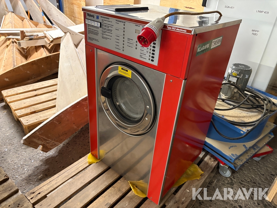 Vaskemaskine Nyborg Type 902 eletronic