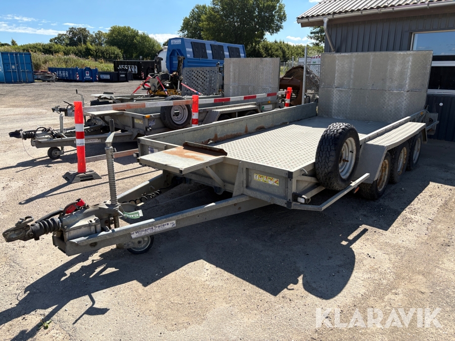 Maskintrailer Ifor Williams GP 147-3