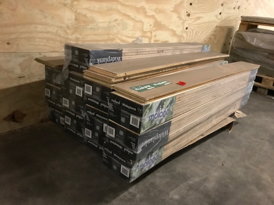 Parti med parket gulv