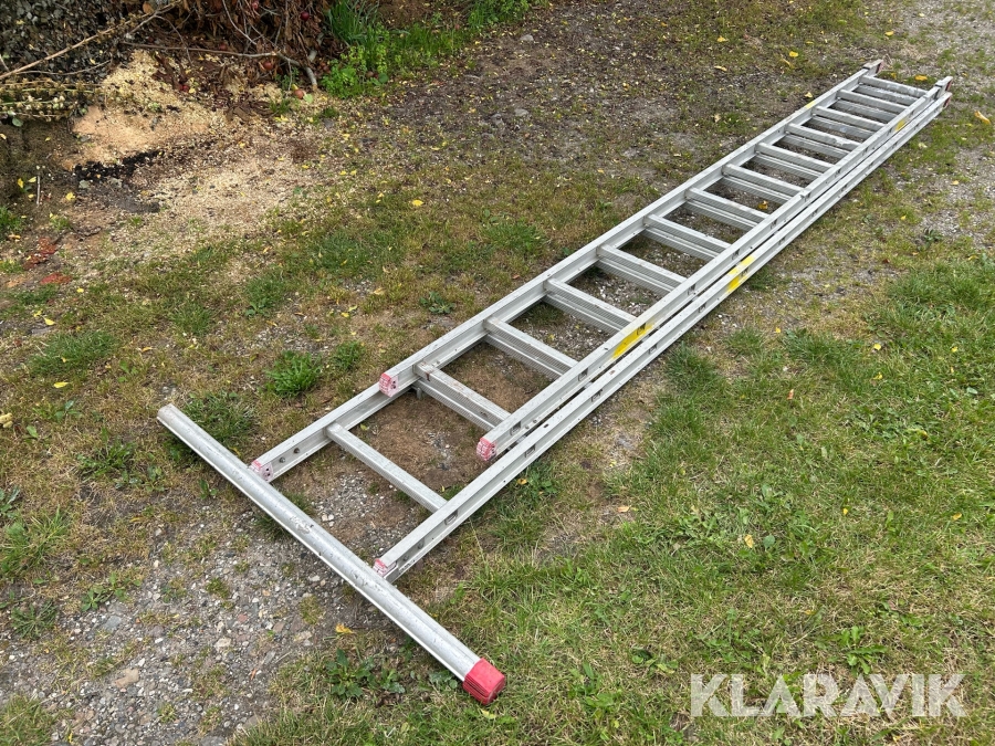 Stige Scando Alu Skydestige 7,2 meter