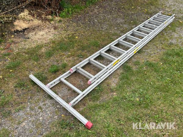 Stige Scando Alu Skydestige 7,2 meter
