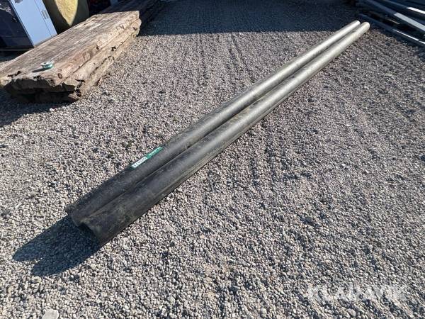 Trækrør 2 styk af  6 meter
