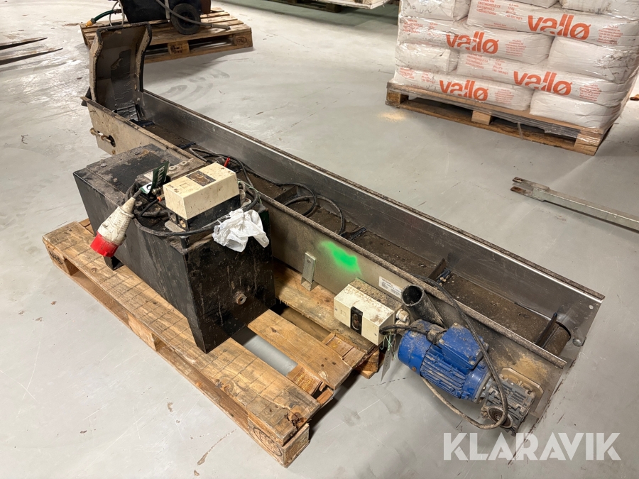 Lot: hydraulik station og transportbånd BS teknik