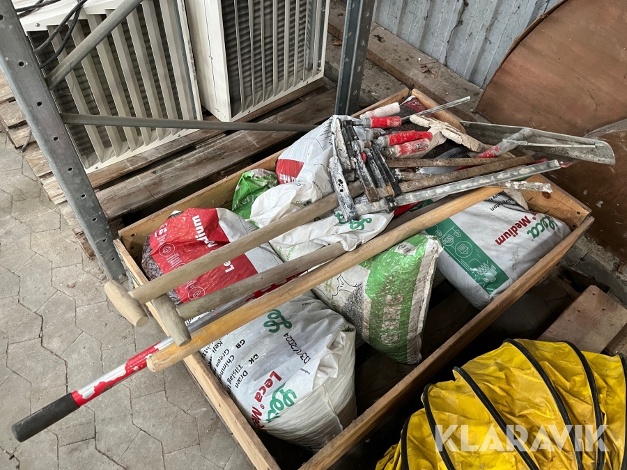 Leca kugler og diverse andet