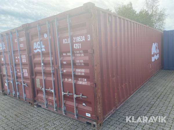 40 fods skibscontainer