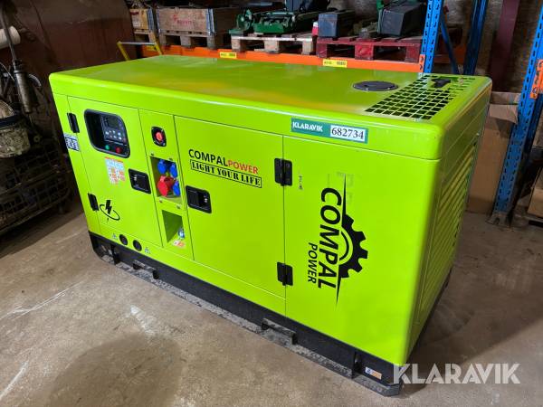 Generator 30 kw Compal Power VG-R30 Ny/Ubrugt
