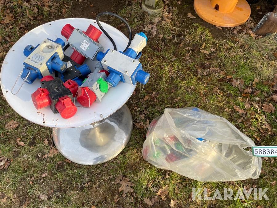 Strømudtag ca. 20 stk., Odder, Klaravik auktioner