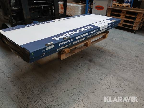 Dørblade Swedoor klimadør GW 63 mm 825x2040 mm BD30/35dB 2 styk