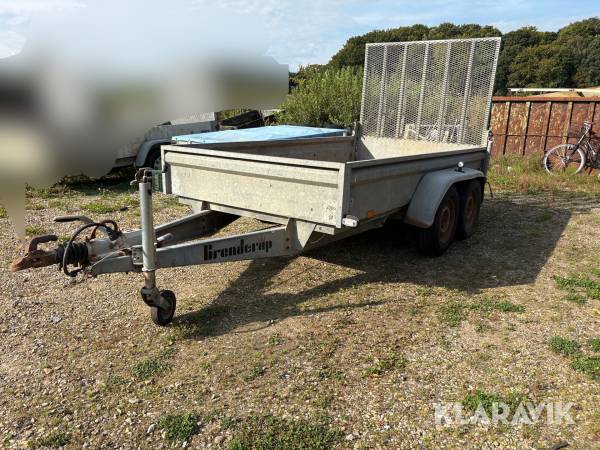 Maskintrailer Brenderup