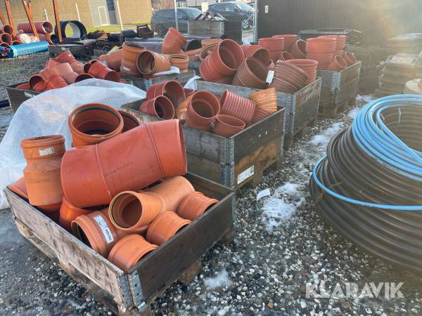 Kloakfittings 4 paller