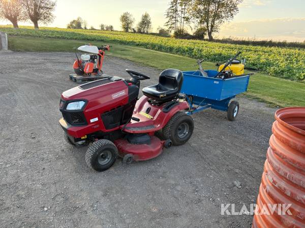 Havetraktor med vogn Craftsman 917