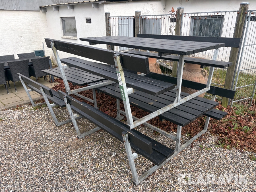 Bord/bænk sæt 3 stk.