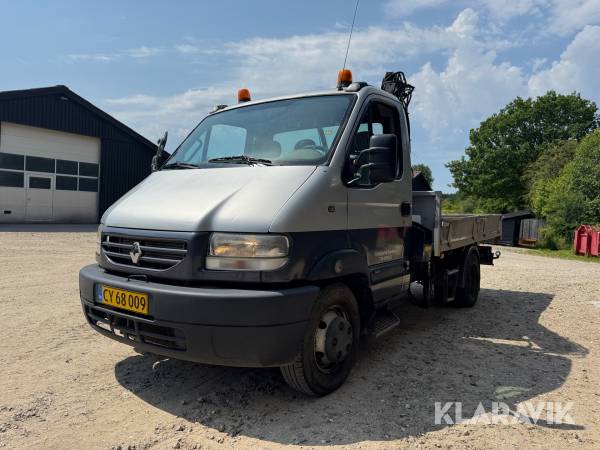 Lastbil Renault F. 65 med kran
