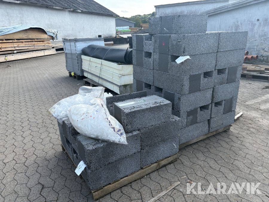 Lecablok Leca 500x200 mm 34 styk med sokkelisolering
