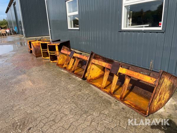 Diverse skovle