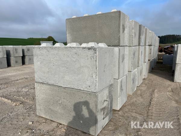 Betonblokke / siloklodser 25 styk