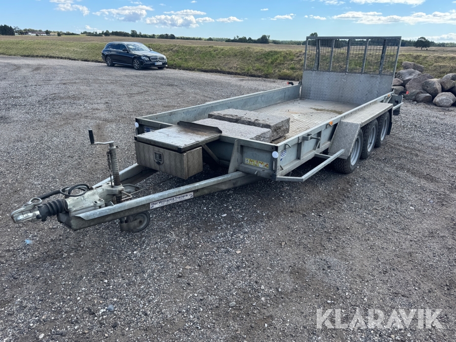 Maskintrailer Ifor Williams GP146-3-R