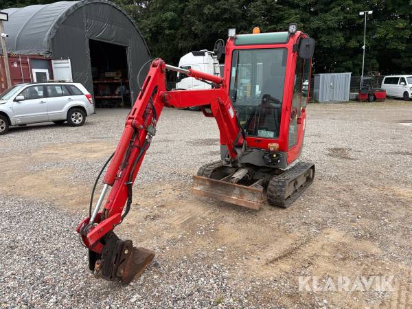 Minigraver Yanmar Sv17-ex