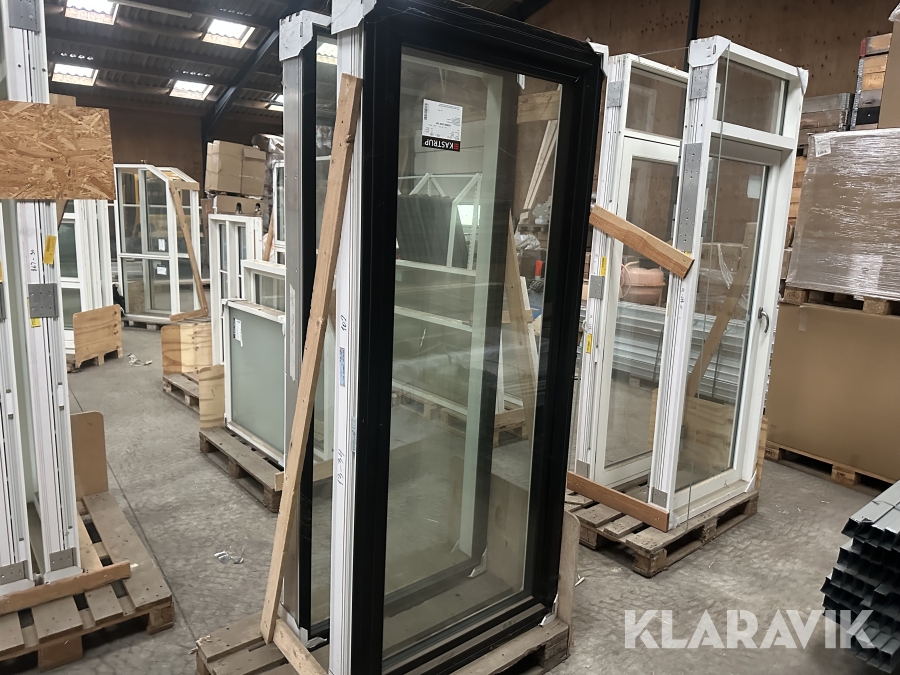 Terrassedøre + Sideparti Kastrup - 2 Styk