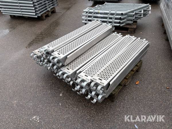 Stillads Aluplanker – 44 styk