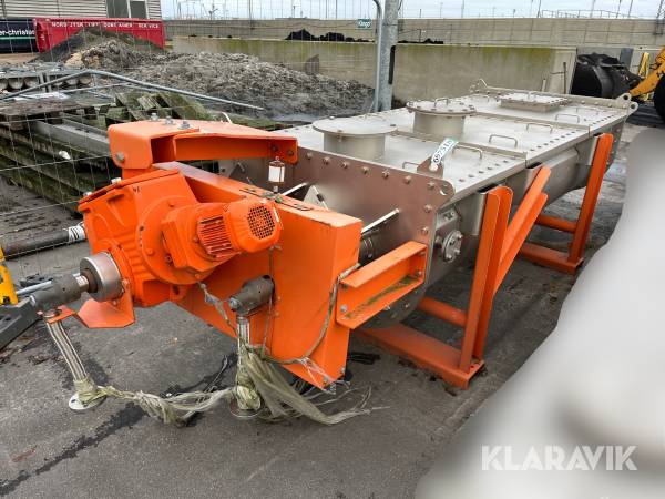 Skruetransportør Segler SDD 630 dobbelt kølesnegl 1 styk