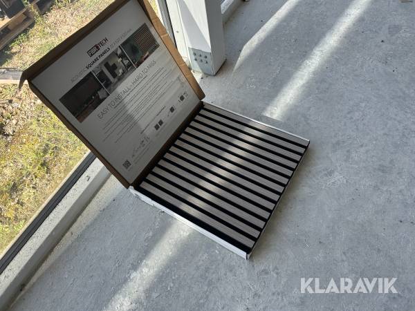 Akustikpaneler Grey Oak 80 stk