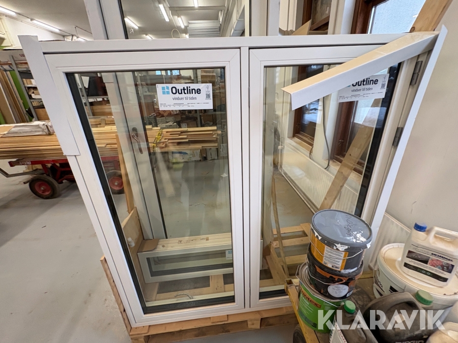 Vinduer og dør Outline 3-lags - 3 styk