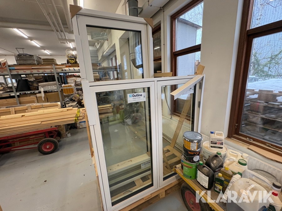 Vinduer og dør Outline 3-lags - 3 styk