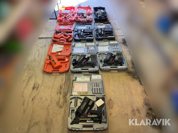 Sømpistoler og Rilleskærer Paslode og Powercraft