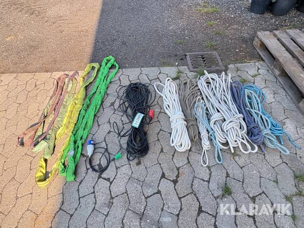 Løftestropper og reb