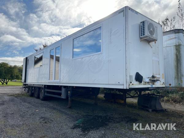 Anhænger Schmitz Cargobull 04vln med kontor, toilet og køkken