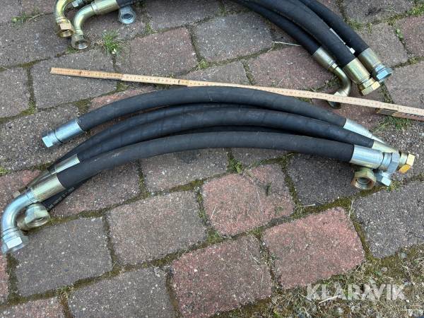 Hydraulik slanger 5 stk
