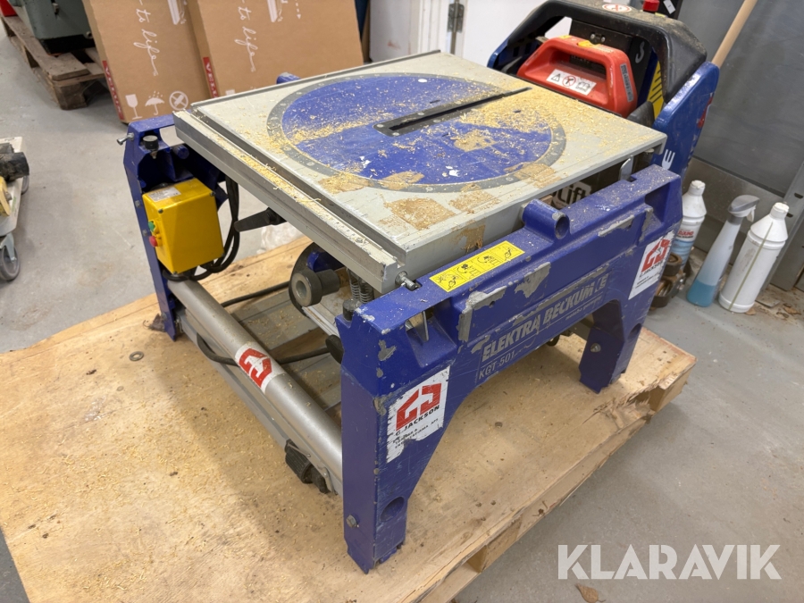 Bordsav Elektra Beckum KGT 501