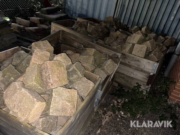 Brosten - stort lot á 8 pallerammer