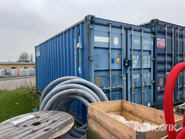 Container 20fods isoleret Dancontainer CX01-20GVD/1