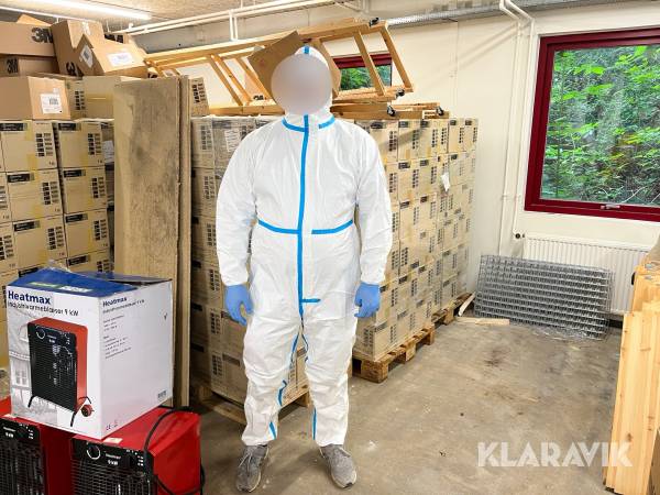 Heldragter Baiha Protective coverall størrelse XXL