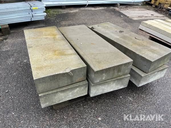 Beton blokke 6 styk